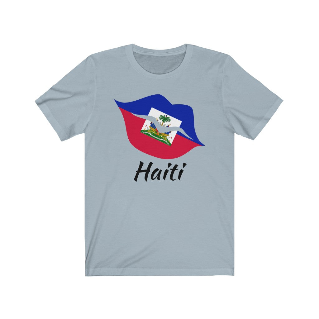 Haiti Lips Flag Premium Tee 1 - Unisex