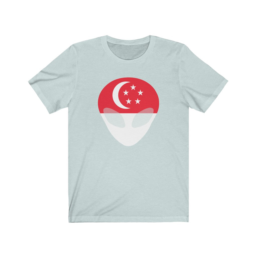 Singapore Alien Flag Premium Tee - Unisex