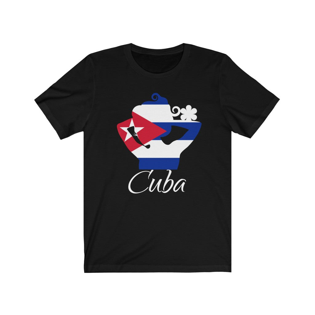 Cuba Lady Flag Premium Tee 2 - Unisex