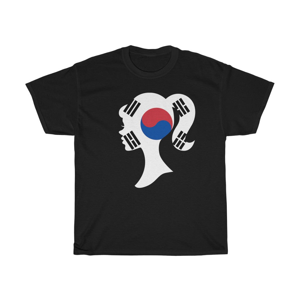 South Korea Girl Flag Standard Tee - Unisex