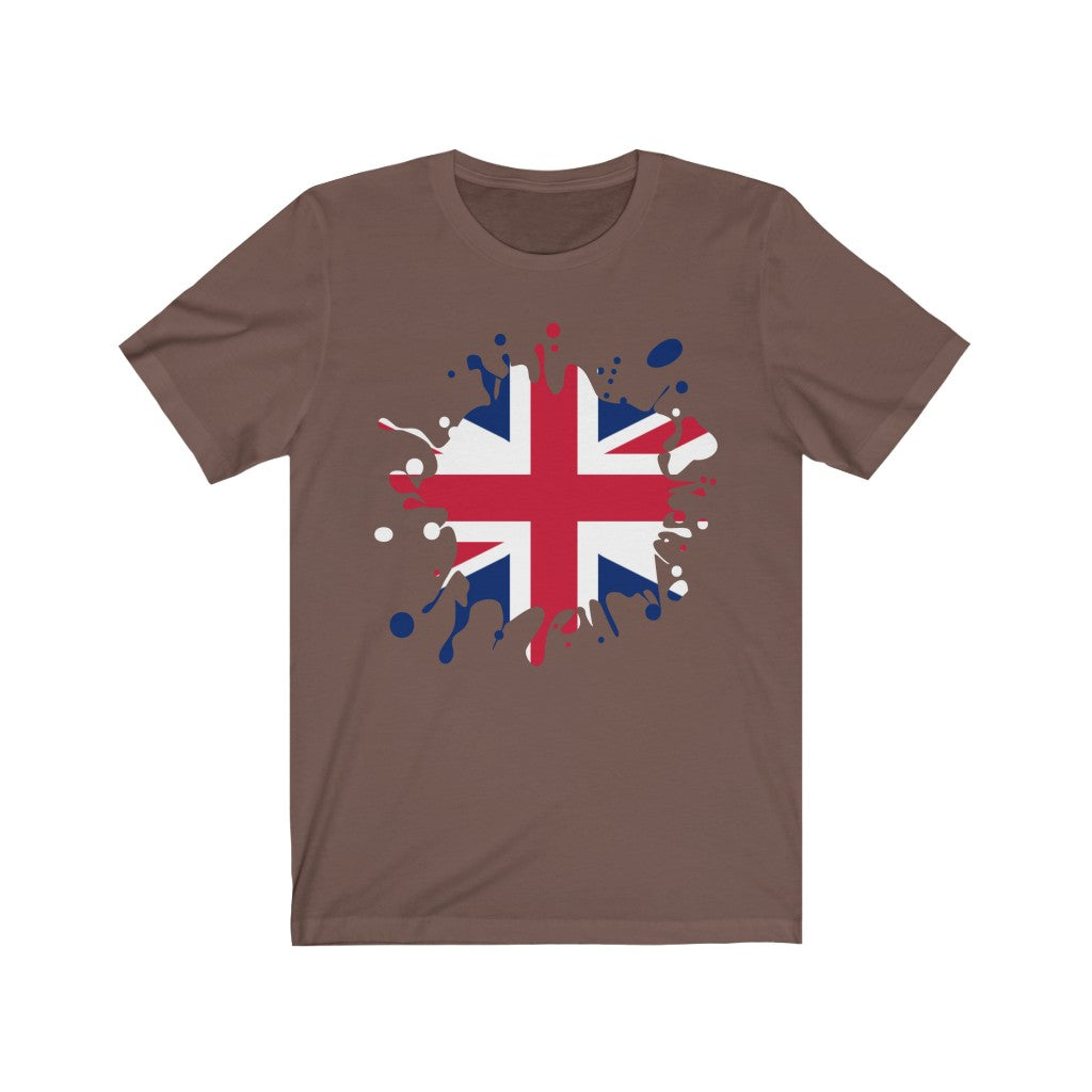 United Kingdom Splat Flag Premium Tee - Unisex