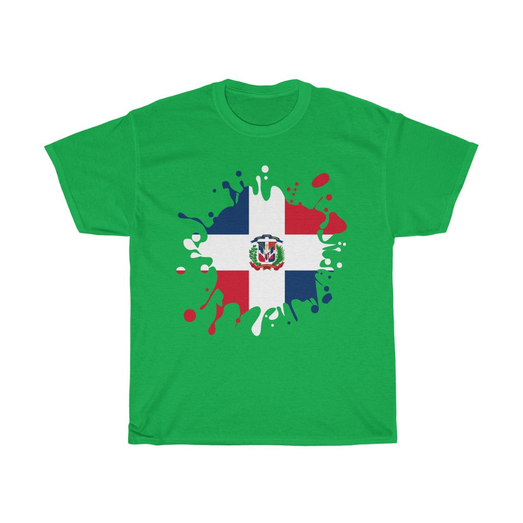 Dominican Republic Splat Flag Standard Tee - Unisex
