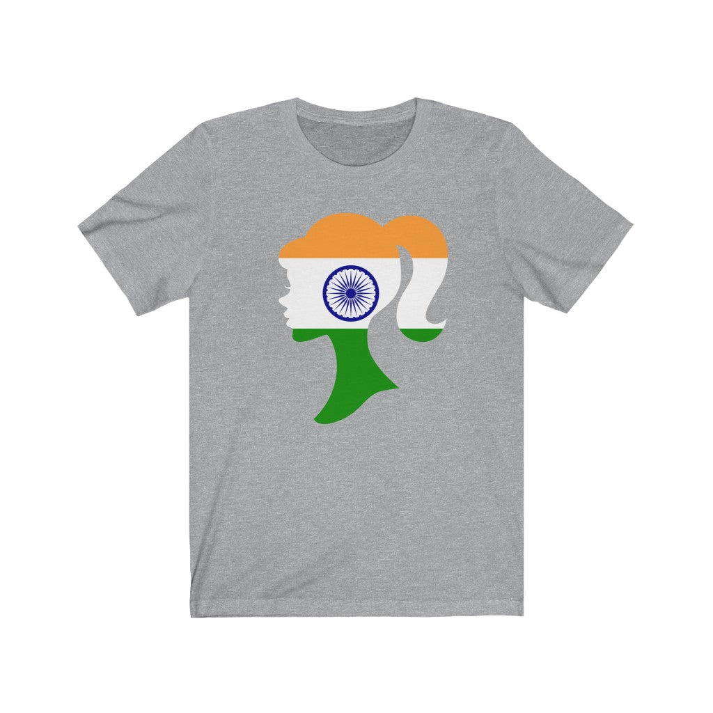 India Girl Flag Premium Tee - Unisex