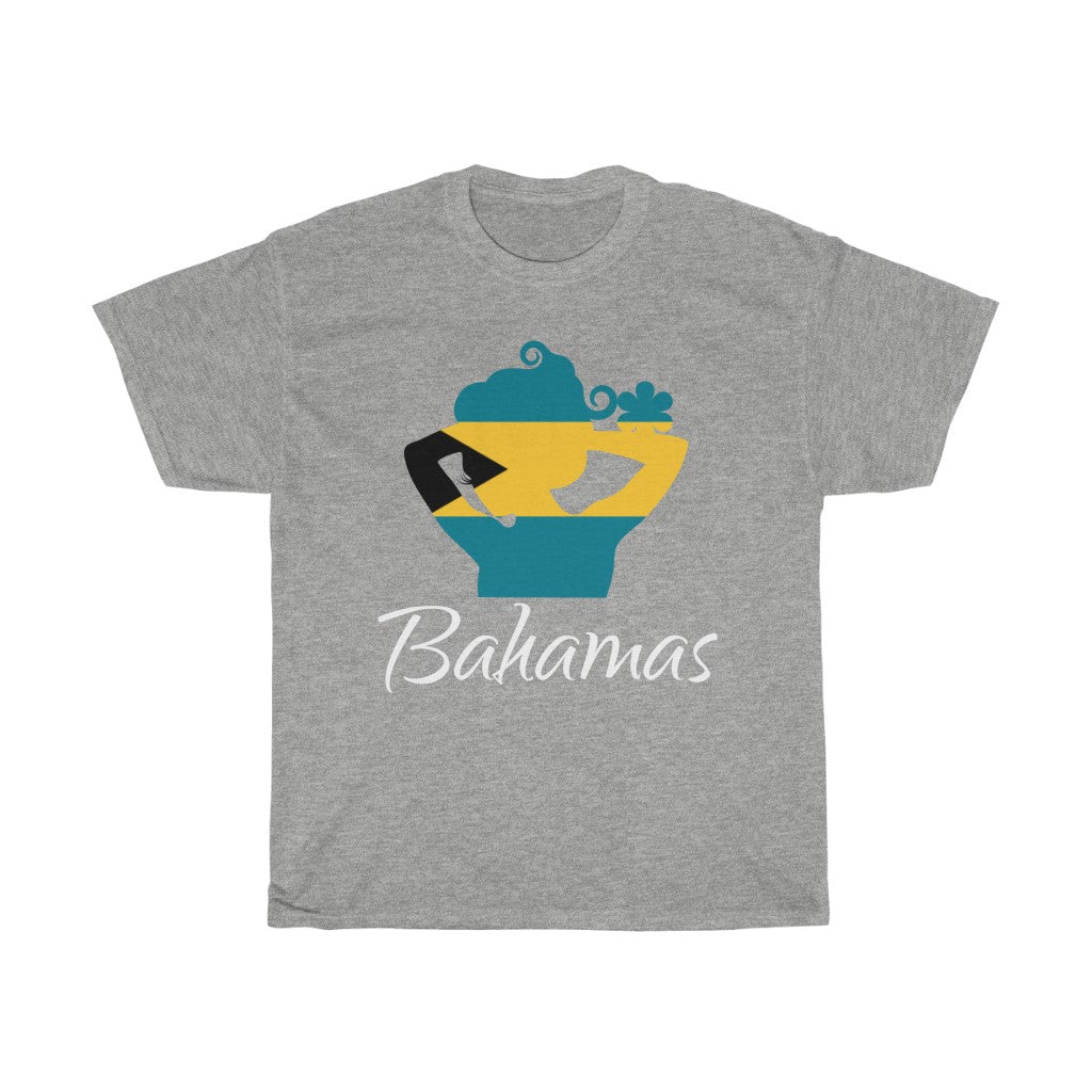 Bahamas Lady Flag Standard Tee 2 - Unisex