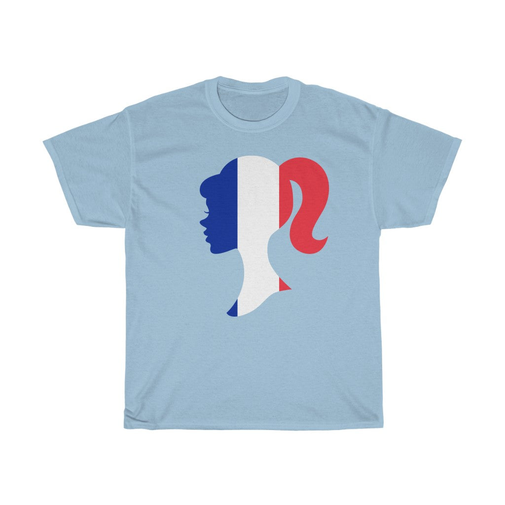 France Girl Flag Standard Tee - Unisex