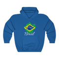 Brazil Lady Flag Hoodie Sweatshirt 2 - Unisex