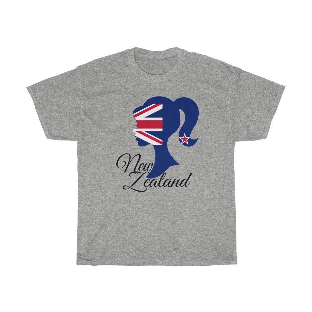 New Zealand Girl Flag Standard Tee 1 - Unisex