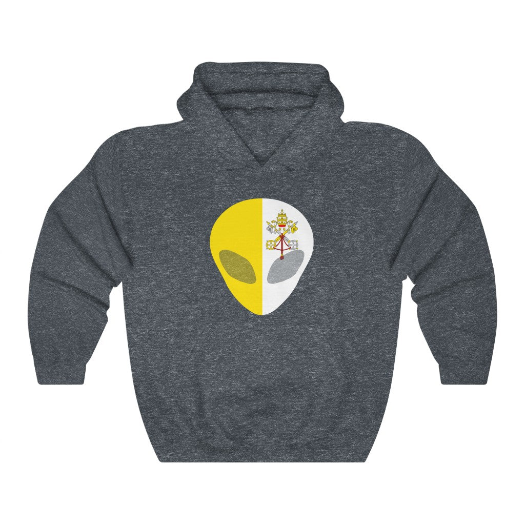 Holy See Alien Flag Hoodie Sweatshirt - Unisex