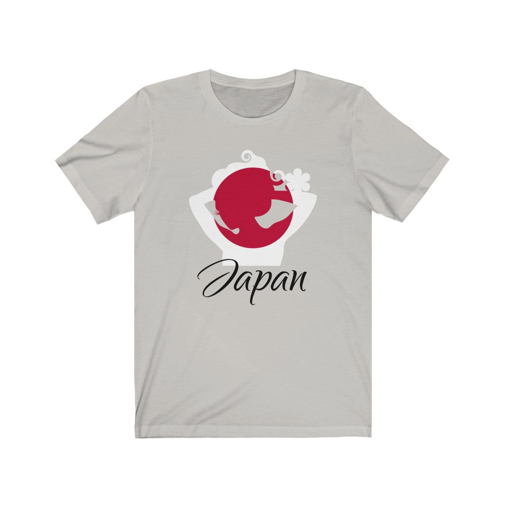 Japan Lady Flag Premium Tee 1 - Unisex