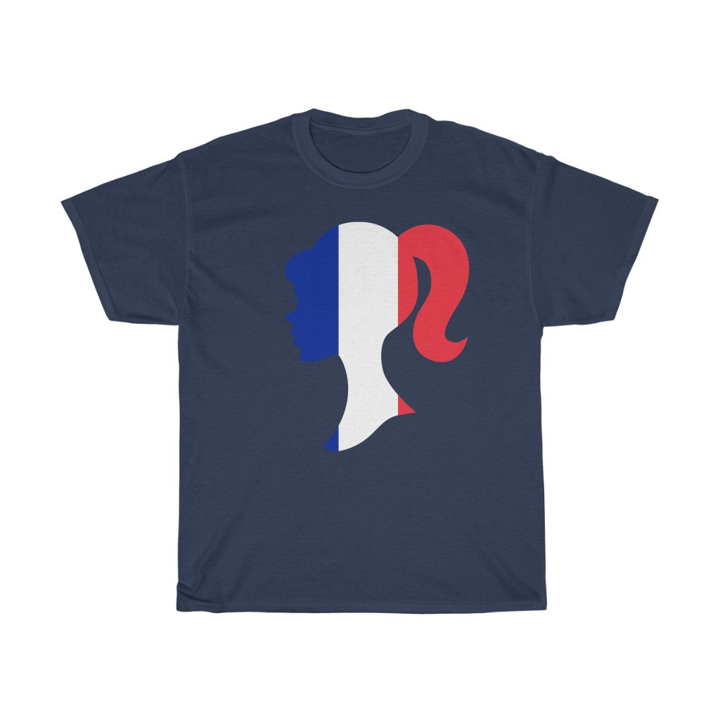 France Girl Flag Standard Tee - Unisex