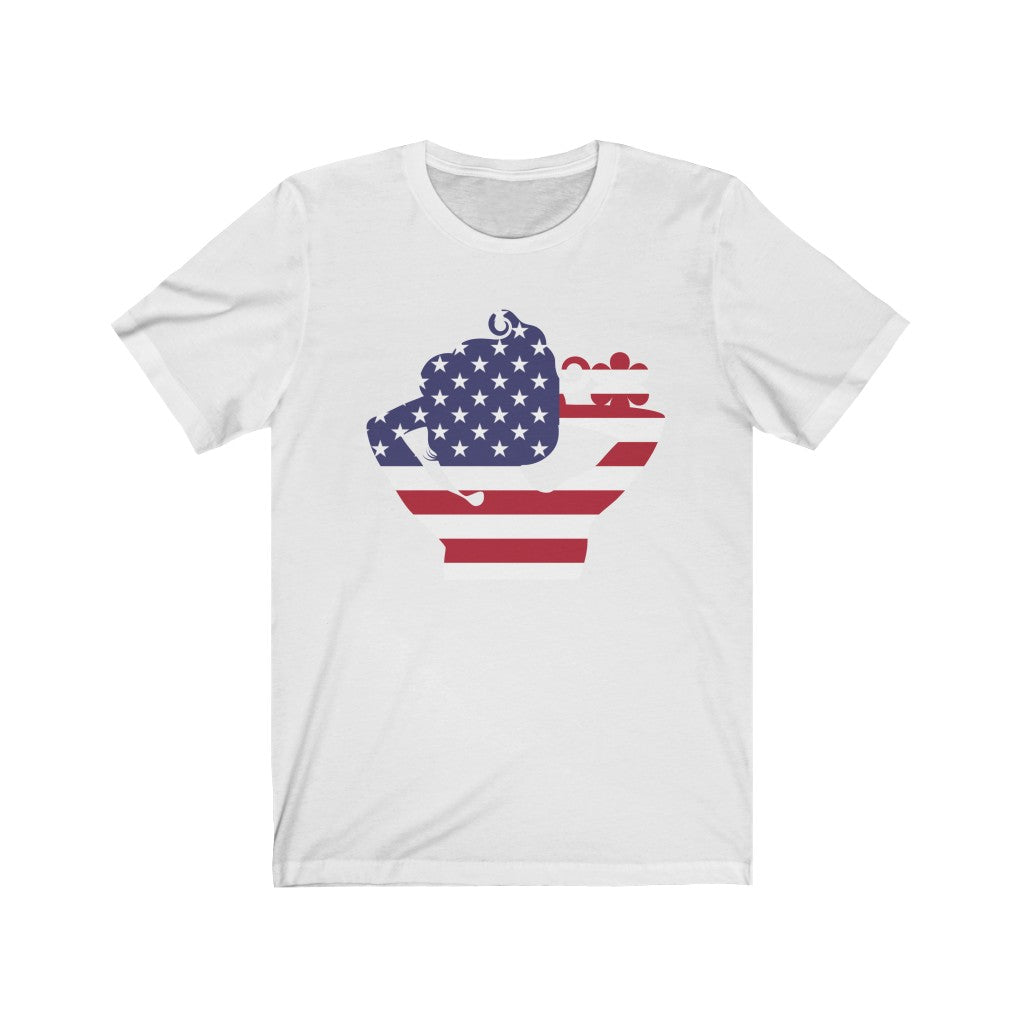 United States of America Lady Flag Premium Tee - Unisex