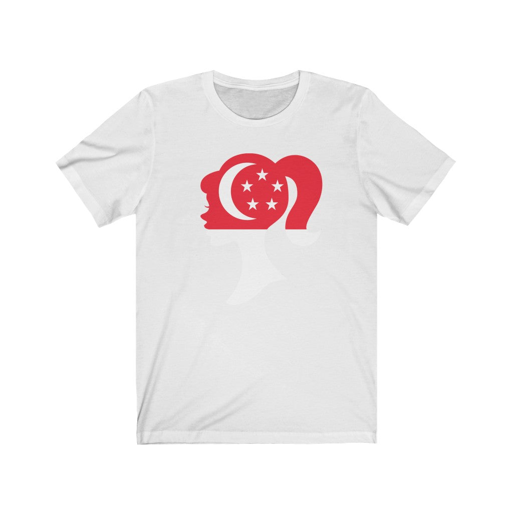 Singapore Girl Flag Premium Tee - Unisex