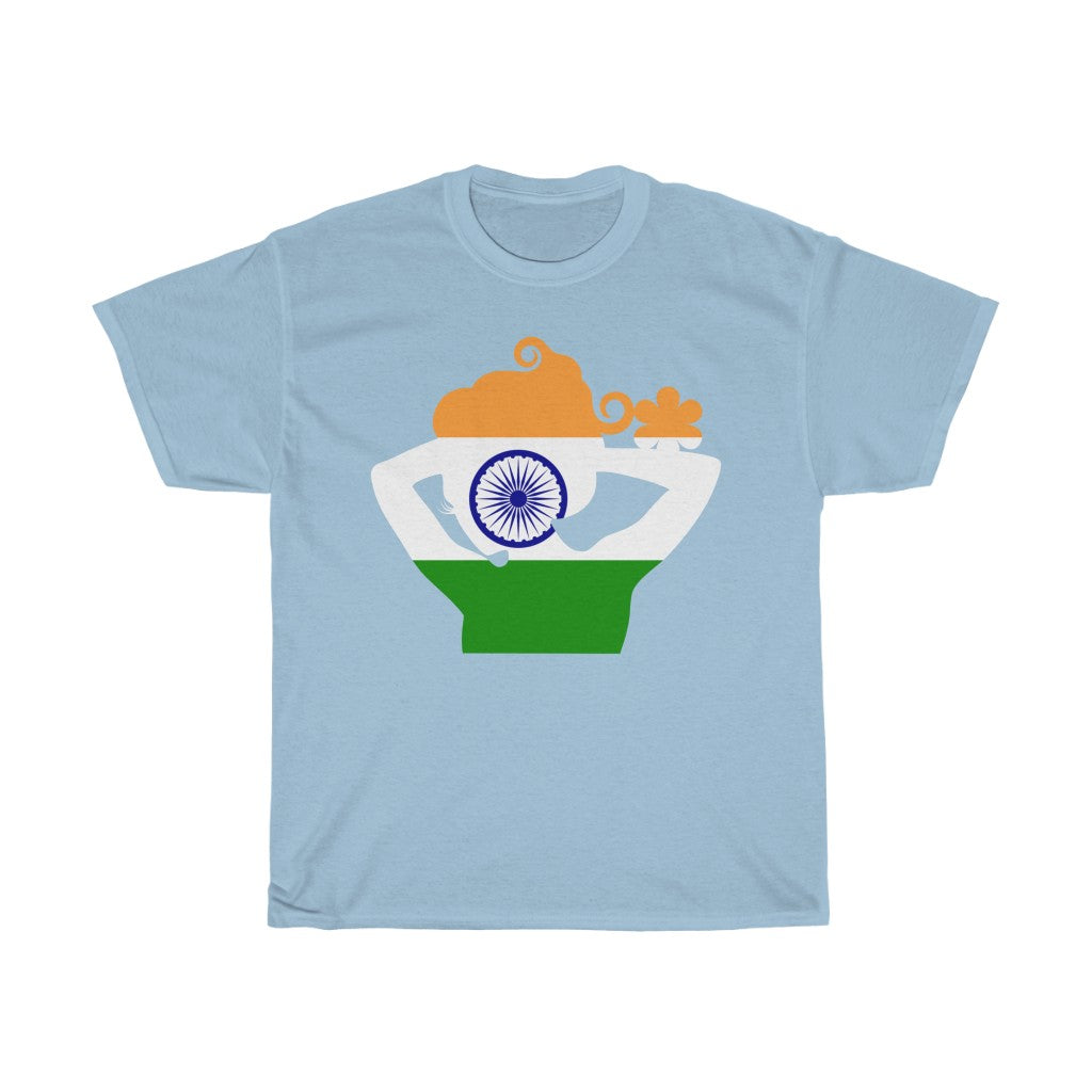 India Lady Flag Standard Tee - Unisex