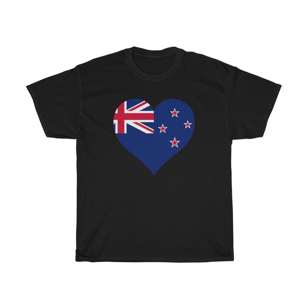 New Zealand Heart Flag Standard Tee - Unisex