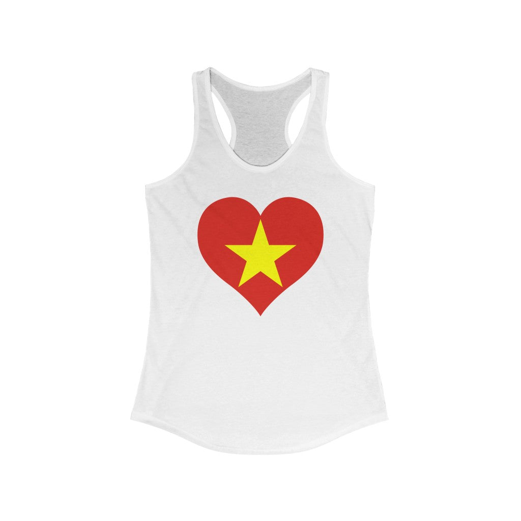Vietnam Heart Flag Tank - Women
