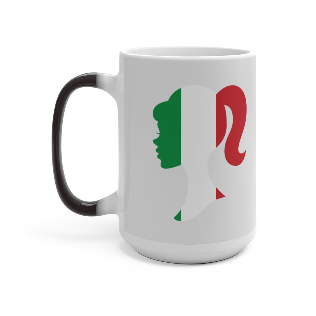 Italy Girl Color Changing Mug