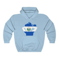 El Salvador Lady Flag Hoodie Sweatshirt - Unisex