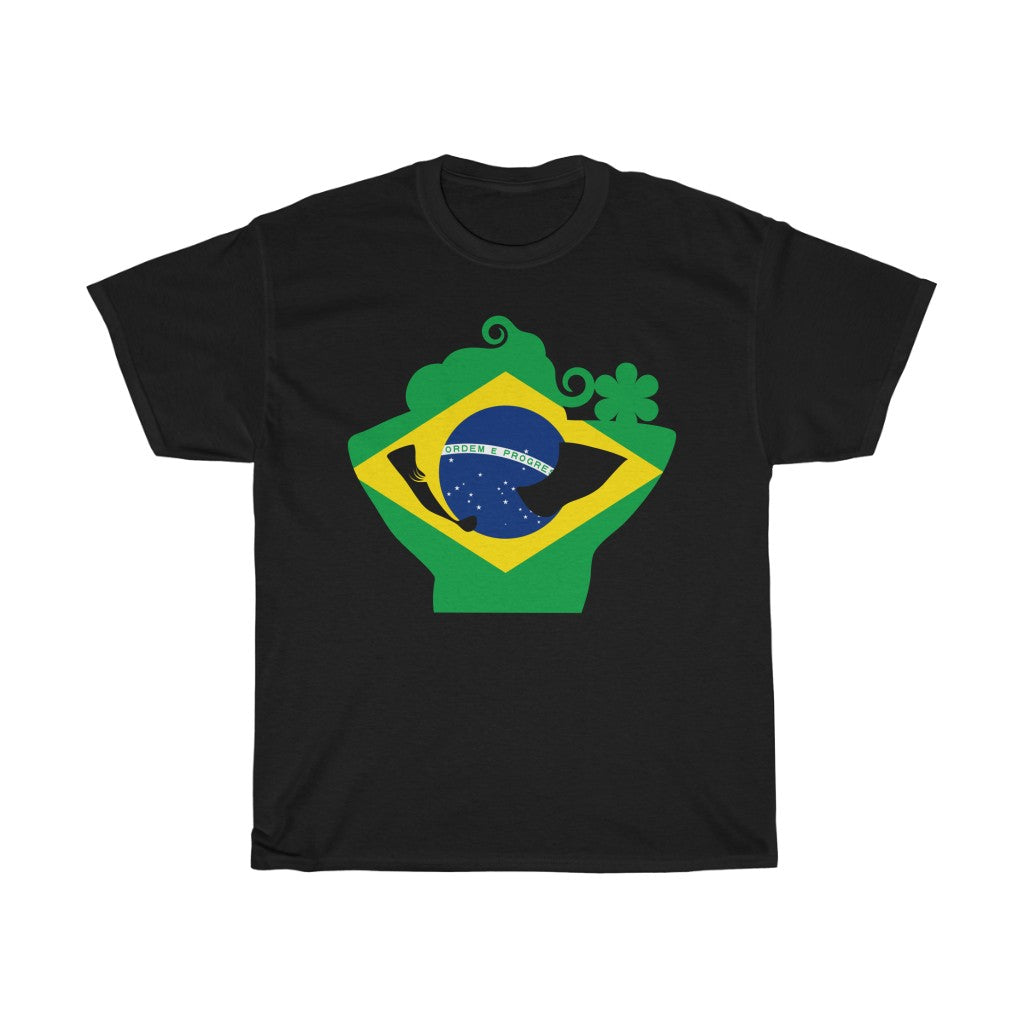 Brazil Lady Flag Standard Tee - Unisex