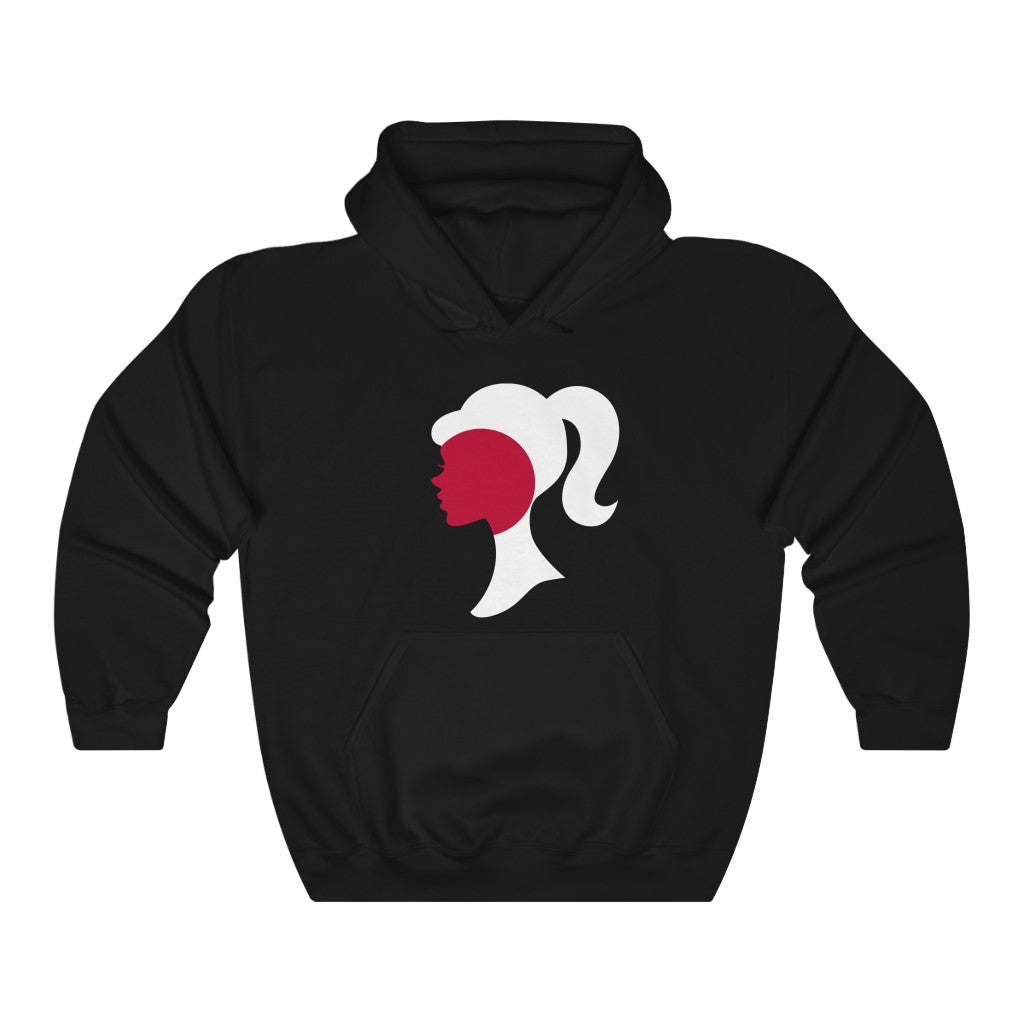 Japan Girl Flag Hoodie Sweatshirt - Unisex