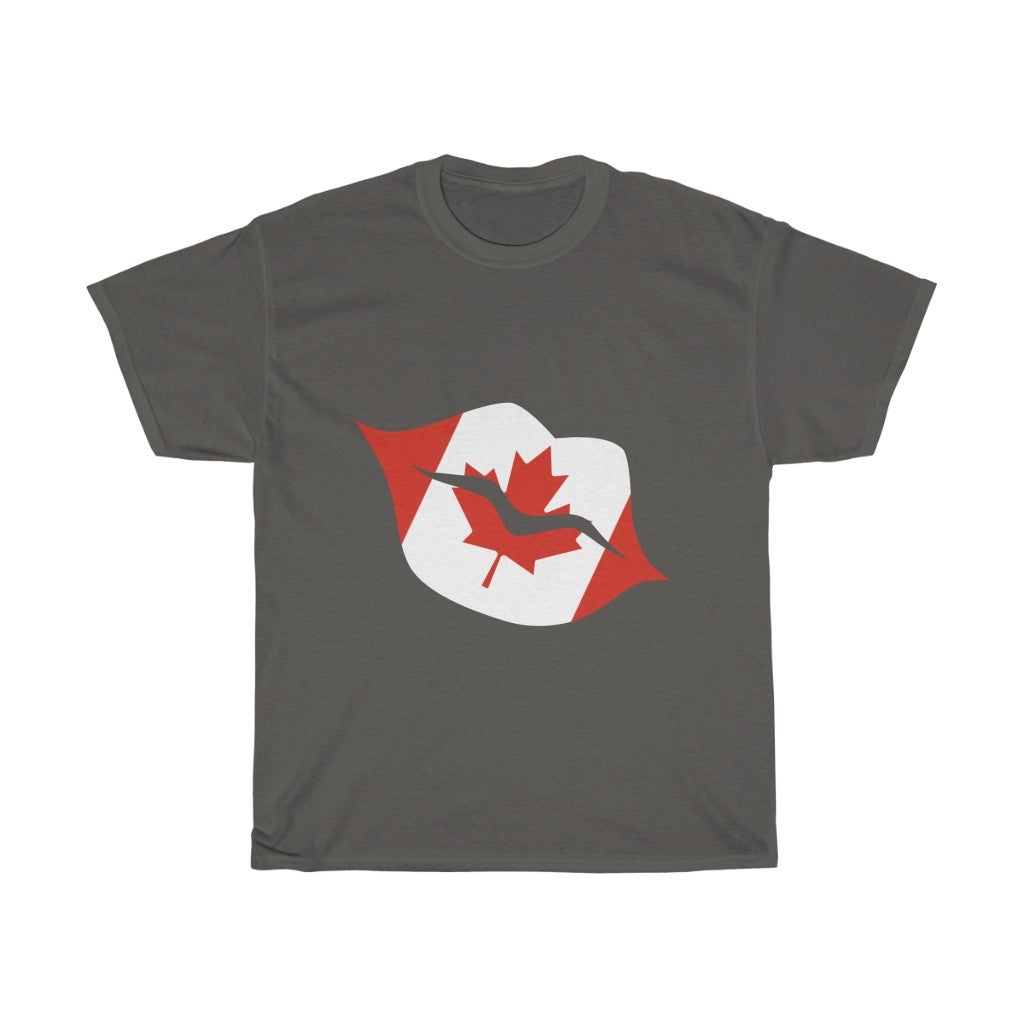 Canada Lips Flag Standard Tee - Unisex