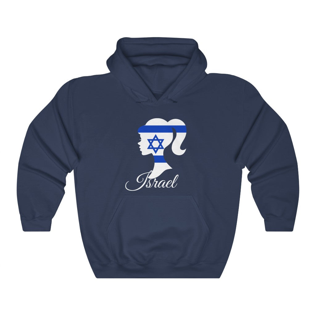 Israel Girl Flag Hoodie Sweatshirt 2 - Unisex