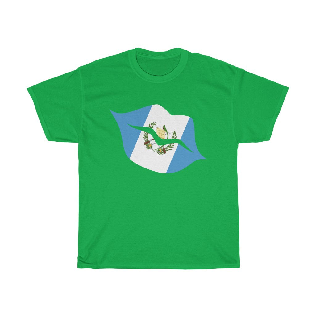 Guatemala Lips Flag Standard Tee - Unisex