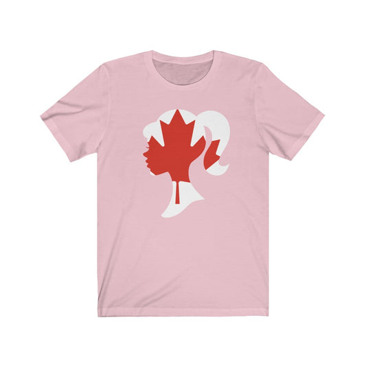 Canada Girl Flag Premium Tee - Unisex