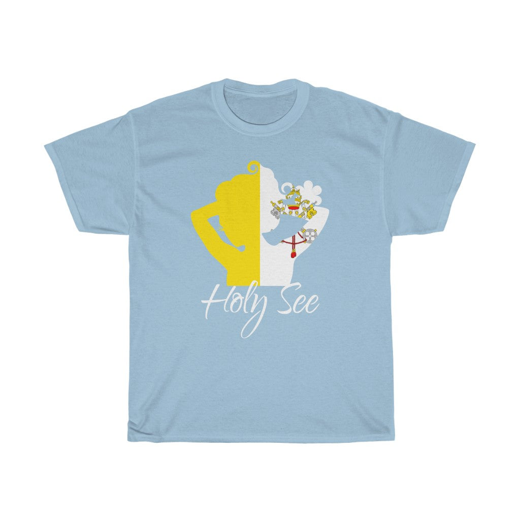 Holy See Lady Flag Standard Tee 2 - Unisex