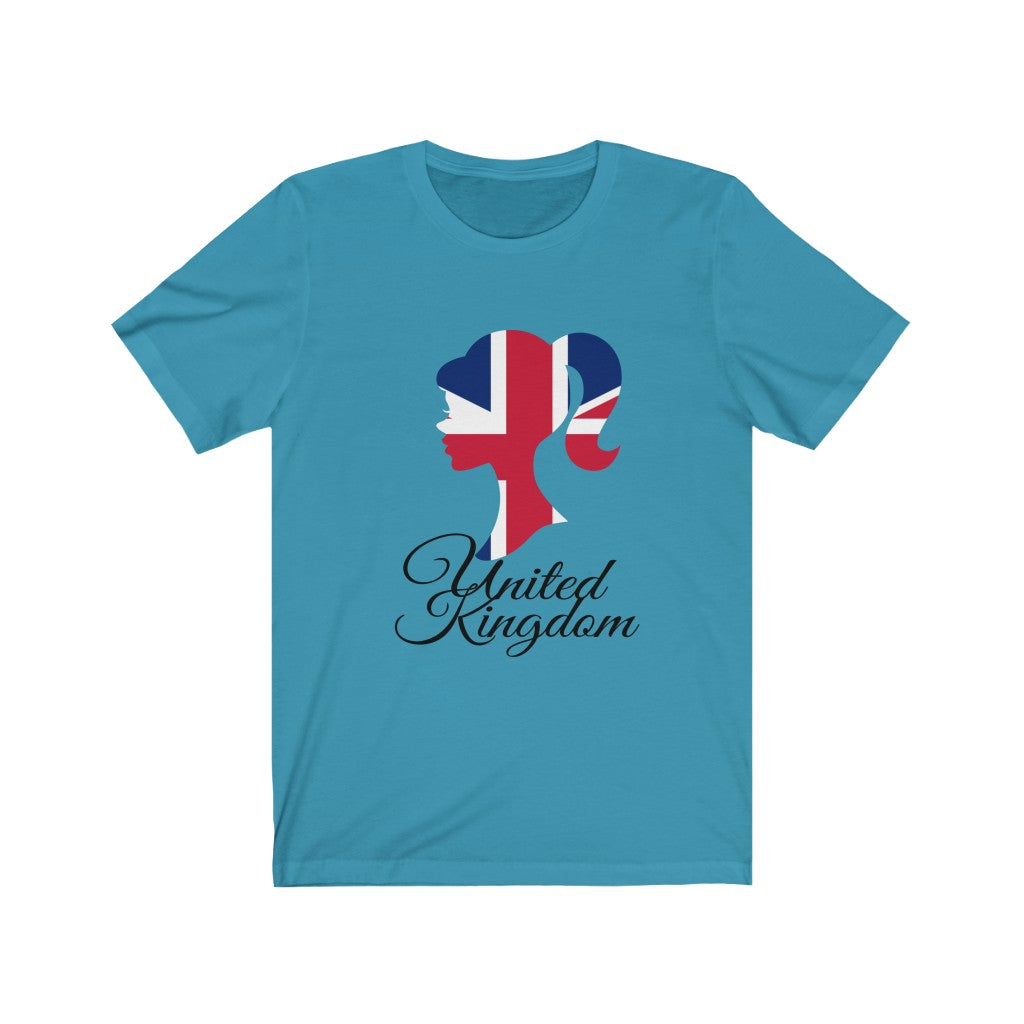 United Kingdom Girl Flag Premium Tee 1 - Unisex