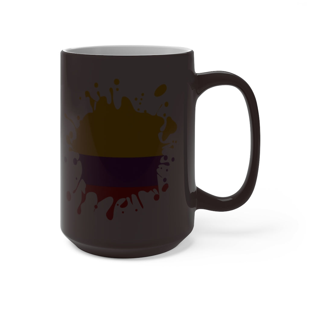 Colombia Splat Color Changing Mug