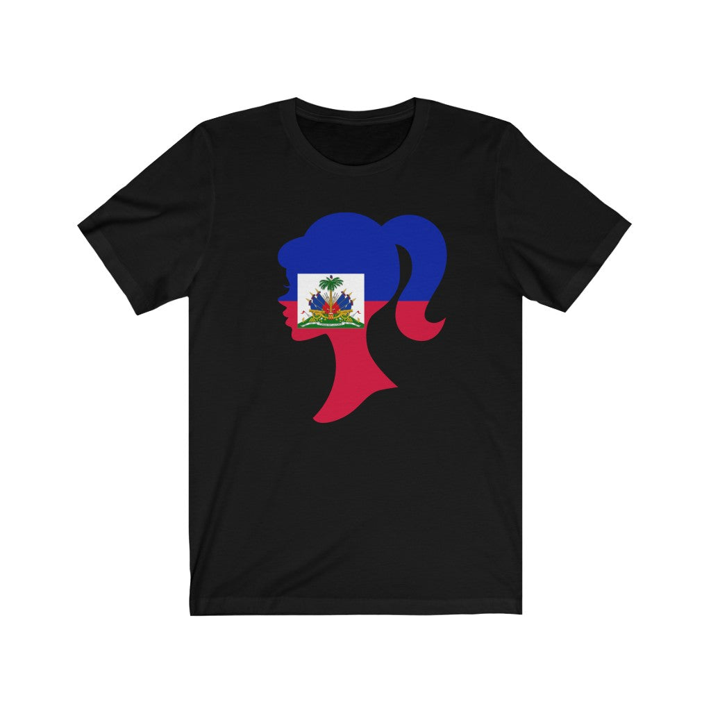 Haiti Girl Flag Premium Tee - Unisex