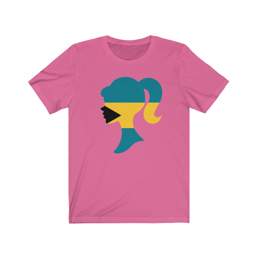 Bahamas Girl Flag Premium Tee - Unisex