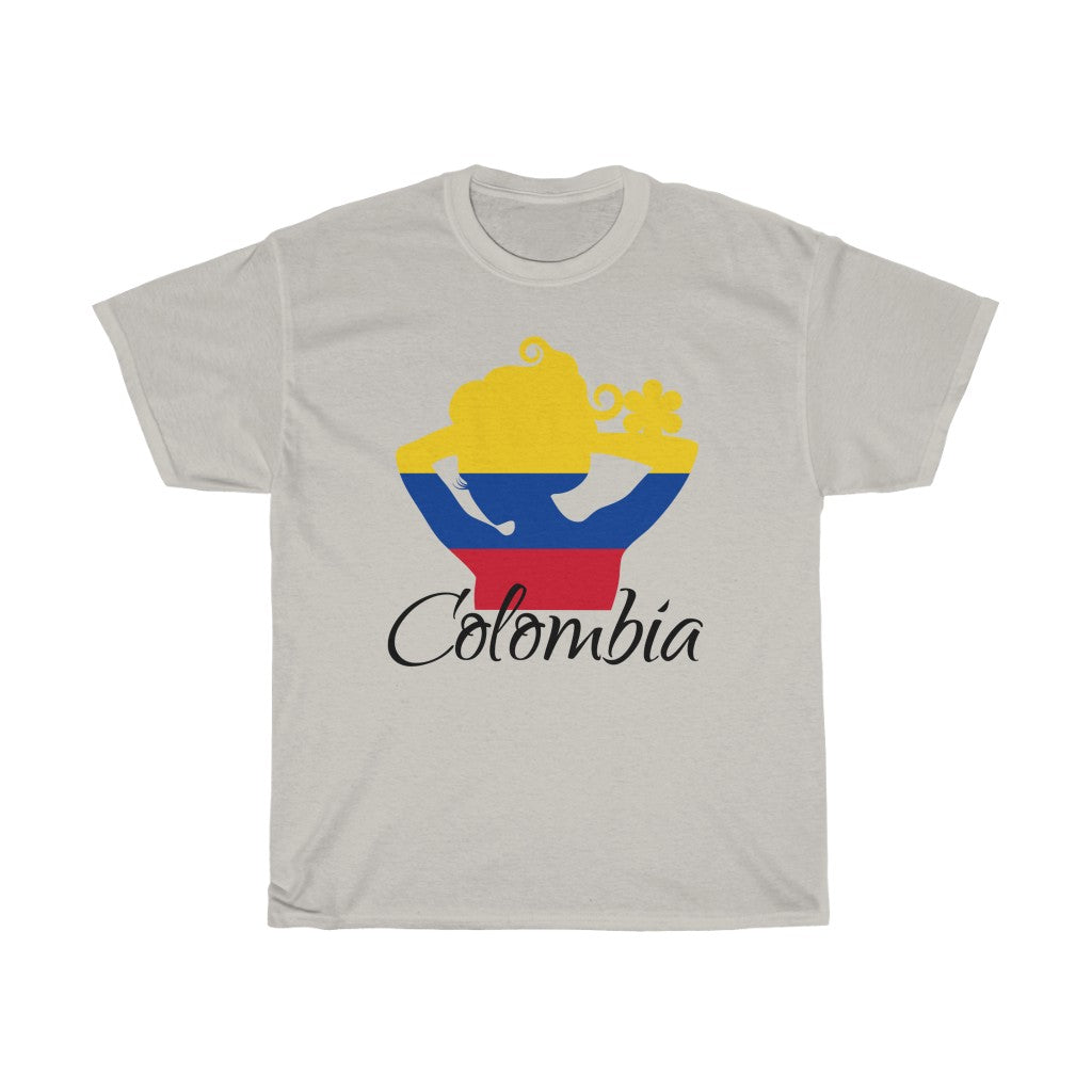 Colombia Lady Flag Standard Tee 1 - Unisex
