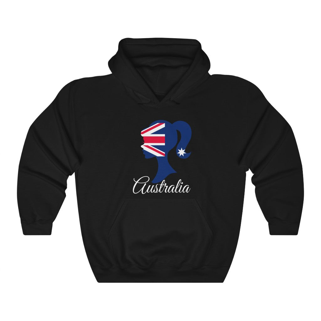 Australia Girl Flag Hoodie Sweatshirt 2 - Unisex