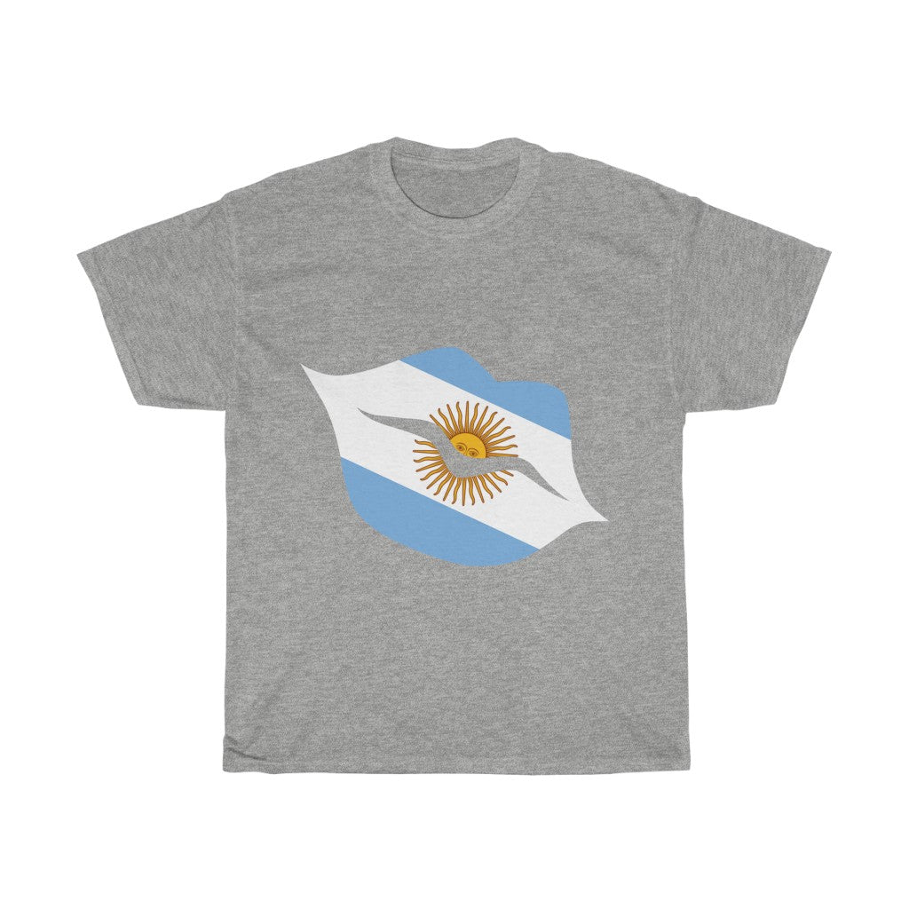 Argentina Lips Flag Standard Tee - Unisex