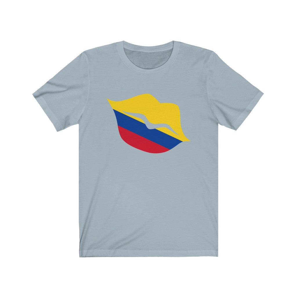 Colombia Lips Flag Premium Tee - Unisex