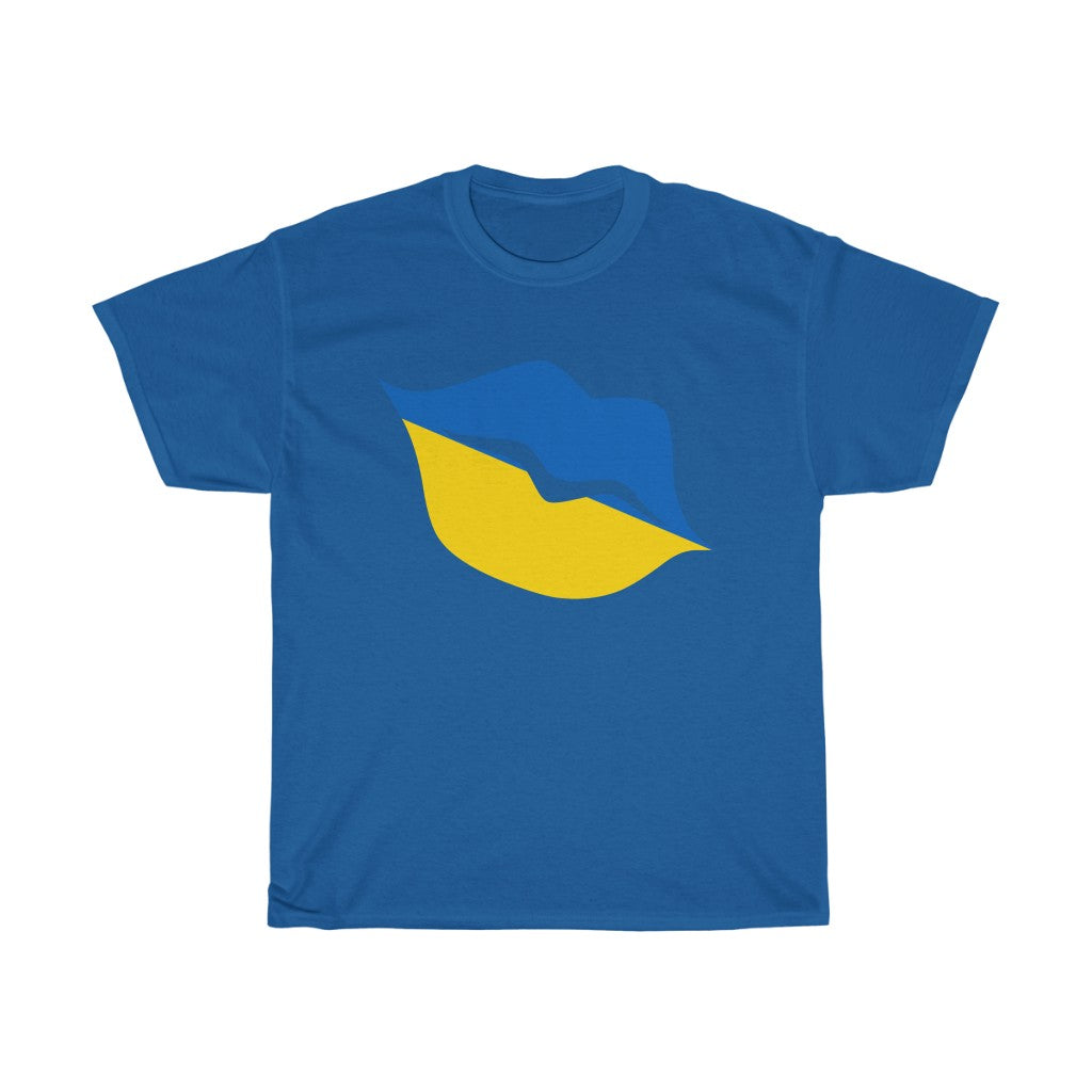 Ukraine Lips Flag Standard Tee - Unisex