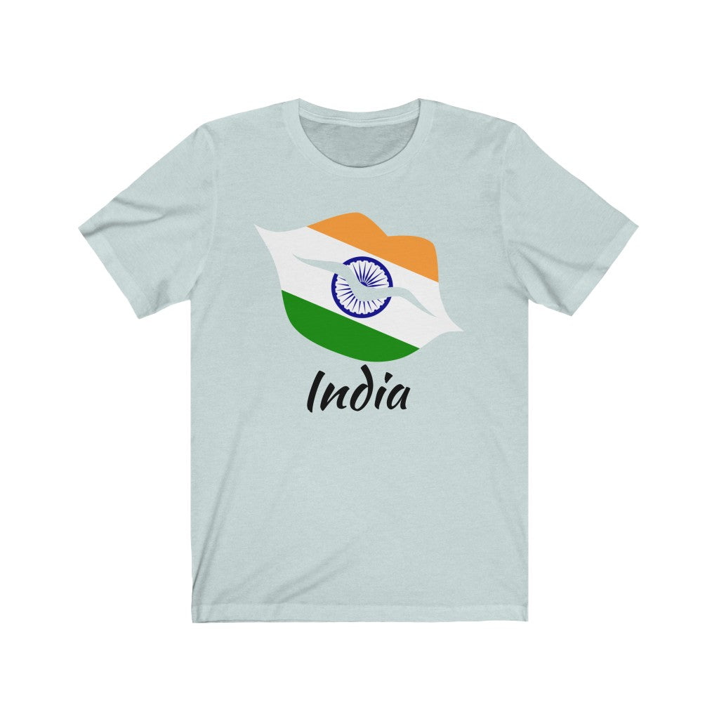 India Lips Flag Premium Tee 1 - Unisex