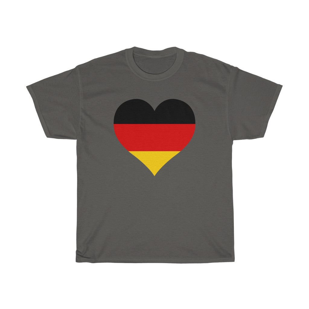 Germany Heart Flag Standard Tee - Unisex