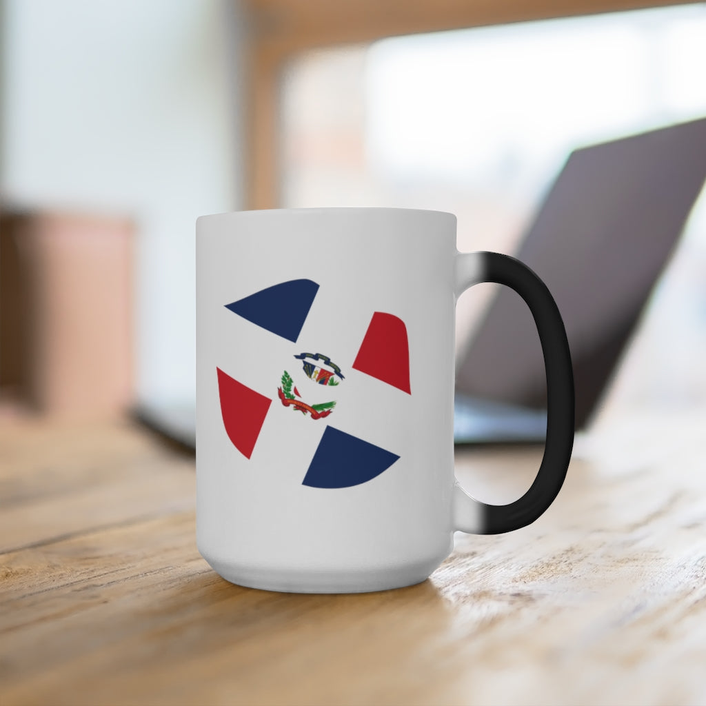 Dominican Republic Lips Color Changing Mug