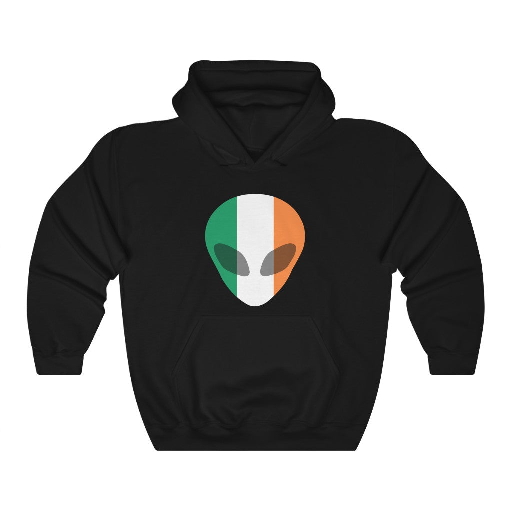 Ireland Alien Flag Hoodie Sweatshirt - Unisex