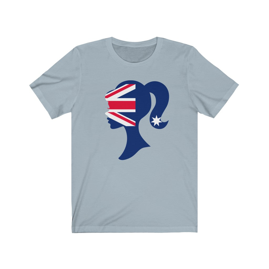 Australia Girl Flag Premium Tee - Unisex