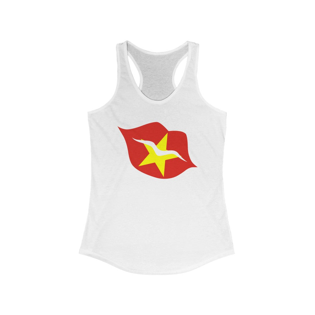 Vietnam Lips Flag Tank - Women