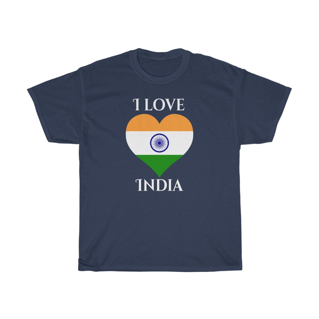 India Heart Flag Standard Tee 2 - Unisex