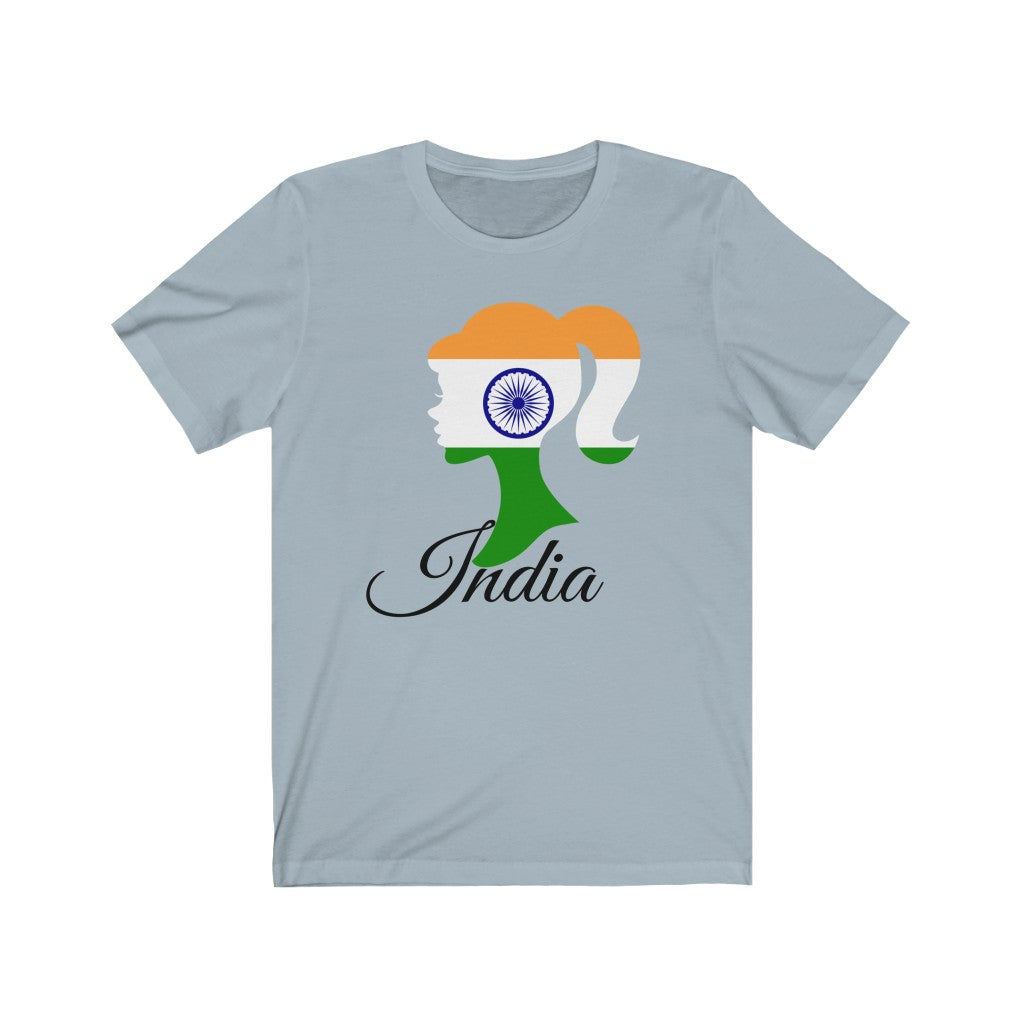 India Girl Flag Premium Tee 1 - Unisex
