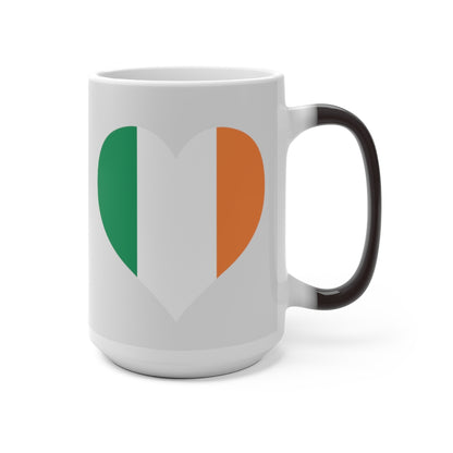 Ireland Heart Color Changing Mug
