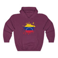 Venezuela Splat Flag Hoodie Sweatshirt - Unisex