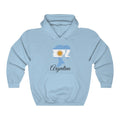 Argentina Girl Flag Hoodie Sweatshirt 1 - Unisex