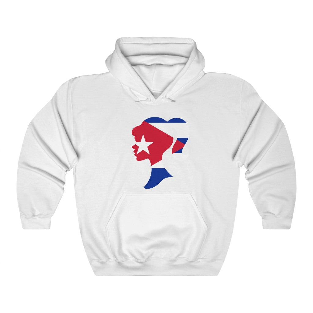 Cuba Girl Flag Hoodie Sweatshirt - Unisex