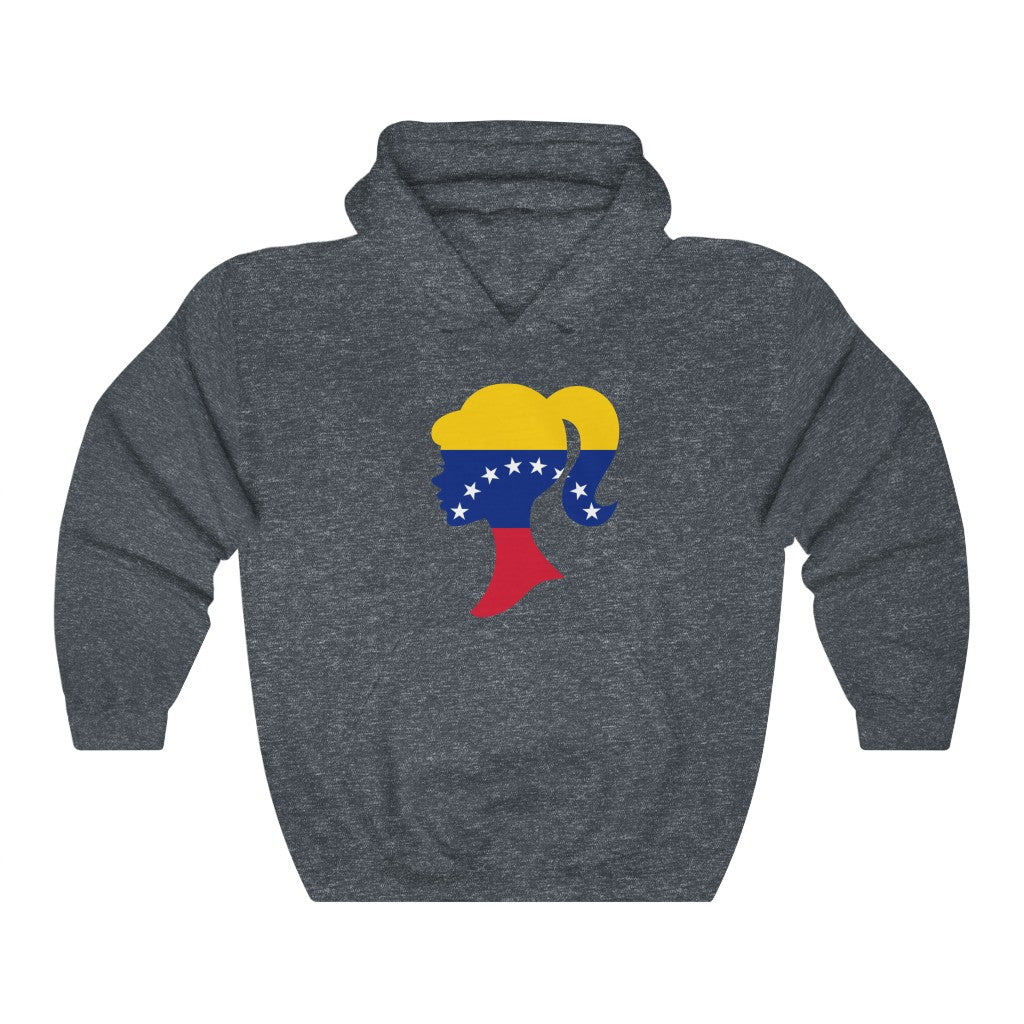 Venezuela Girl Flag Hoodie Sweatshirt - Unisex